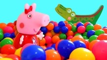 小猪佩奇：小猪佩奇玩具蛋拼装熊出没奥特曼粉红猪小妹！