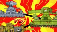 坦克世界动画：2比1BOSS挑战赛，卡尔44获胜了？