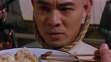 黄飞鸿：老头喂黄飞鸿吃饺子，里面却偷偷藏了块刀片，太毒了