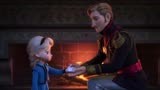 《冰雪奇缘》：爸爸送艾尔莎手套，可以封闭她的魔法，太秀了！