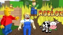 ROBLOX逃离跑酷：农场像一个大型游乐园，塔米不想逃离了！