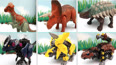 各种大型恐龙玩具变形金刚