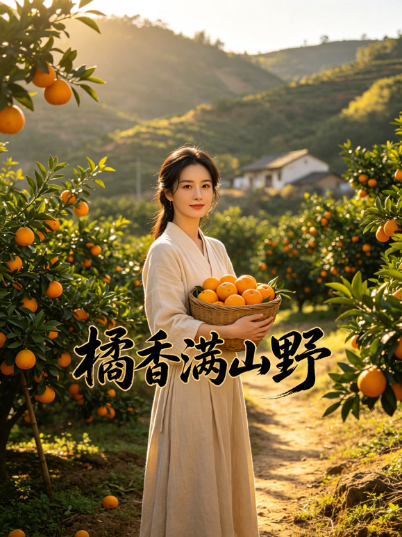 橘香满山野封面图